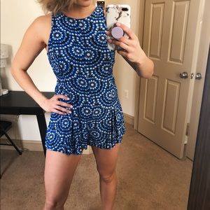 Forever21 printed romper